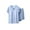 Light Blue 短袖圆领上衣/衬衫套装Short Sleeve Round-Neck Blouses & Shirts Sets for Women_l, variant on HOOMEUMY Women's 2 Piece Lounge Sets Casual Solid Color Comfy Lounge Sleep Outfits Fashion Summer Shorts Elastic High Waist Shorts and Short Sleeve Tops Oversize Cozy Pajamas Sets Sleepwear Sets