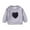 #423-Gray, variant on Little Girls Sweatshirts Cotton Long Sleeve Crewneck Pullover Toddler Kids Winter Warm Shirt Sweater Tops