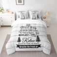 thumbnail image 2 of YST Camper Essentials 7-Piece Comforter Set, Twin Size, Camping Rules Theme, 2 of 5