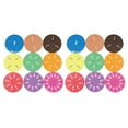 thumbnail image 1 of Miangastore 2 Sets Colorful Fraction Circles Number Fraction Tray Math Manipulatives for School, 1 of 8