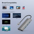 thumbnail image 7 of VAVA 7-in-1 USB C Hub, 4K USB C to HDMI Port, 3 USB 3.0 Ports with 100W Power Delivery Charging Port, SD/TF Cards Reader for MacBook/iPad Pro/Laptops, 7 of 7