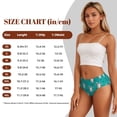 thumbnail image 2 of Womens Underwear - No Show Seamless Underwear for Women, Modern Cartoon Goat Head White Soft Stretch Women's Panties, Hipster Ladies Panties Breathable Bikini Underwear Briefs, 2 of 5