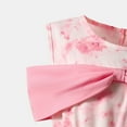 thumbnail image 4 of WOYY Girls Sleeveless Floral Bow Princess Dress Birthday Party Prom Dress, Sizes 7-12, 4 of 8