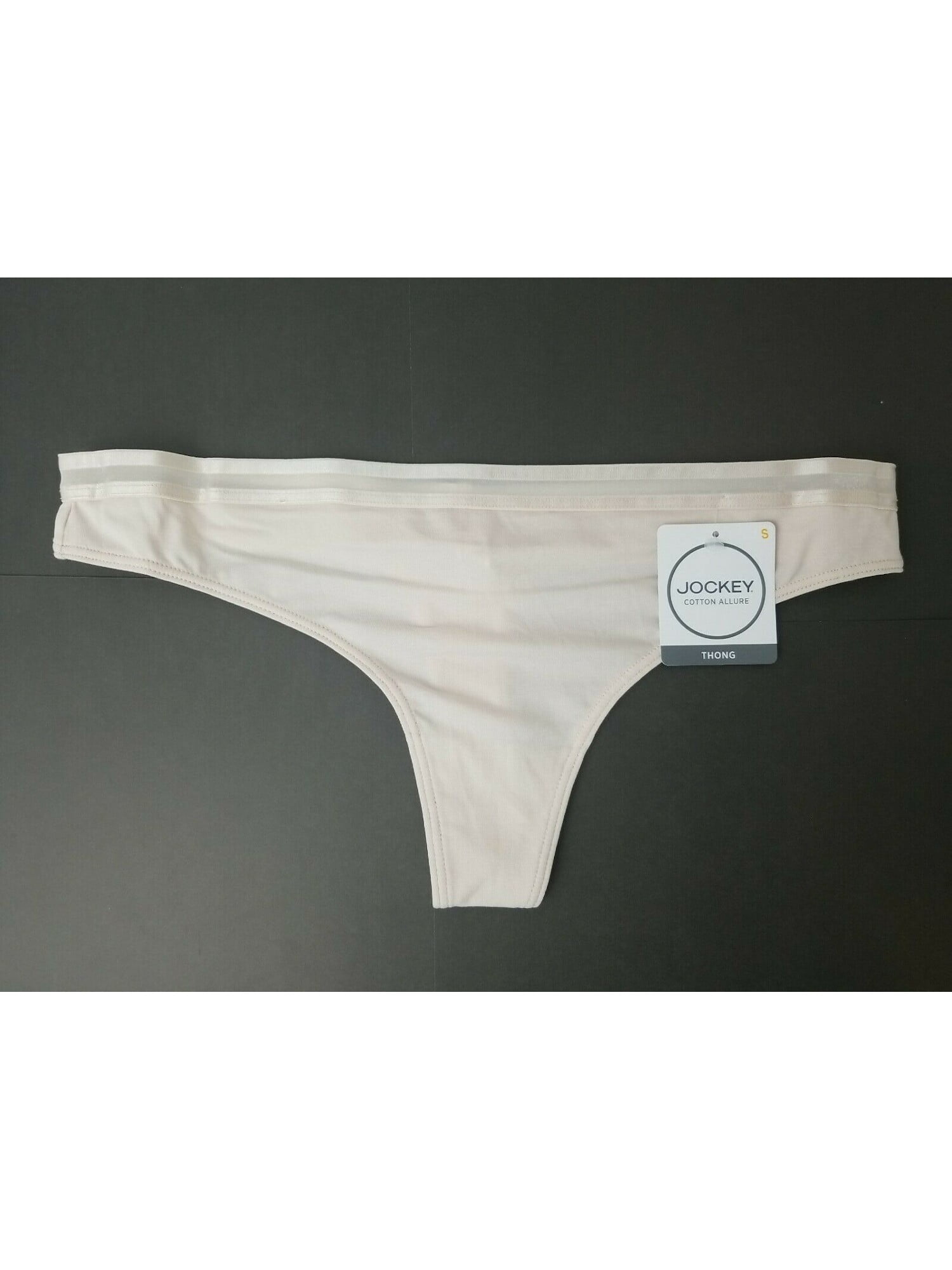 JOCKEY Intimates Beige Solid Everyday Thong Size: XL - Walmart.com