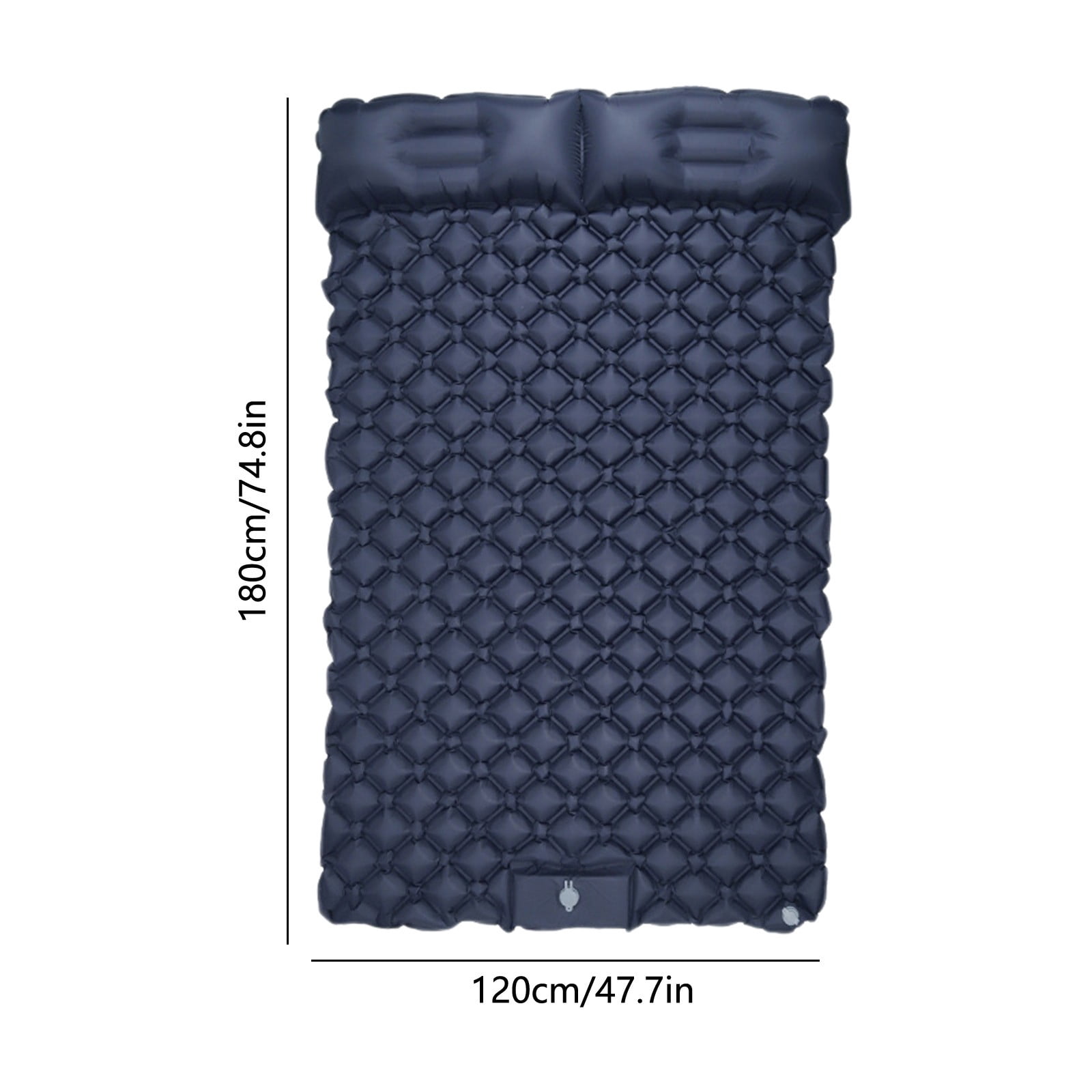 Hometravel Inflatable Sleeping Pad, Foot Pump Camping Air Mattress, Portable Ultralight Sleeping Mat for Hiking, Tent, Outdoor Travel Nap