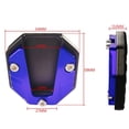 thumbnail image 6 of SOFEIYA Motorcycle Foot Support Board Motorcycle Kickstand Plate Most Electric Vehicles, 6 of 6