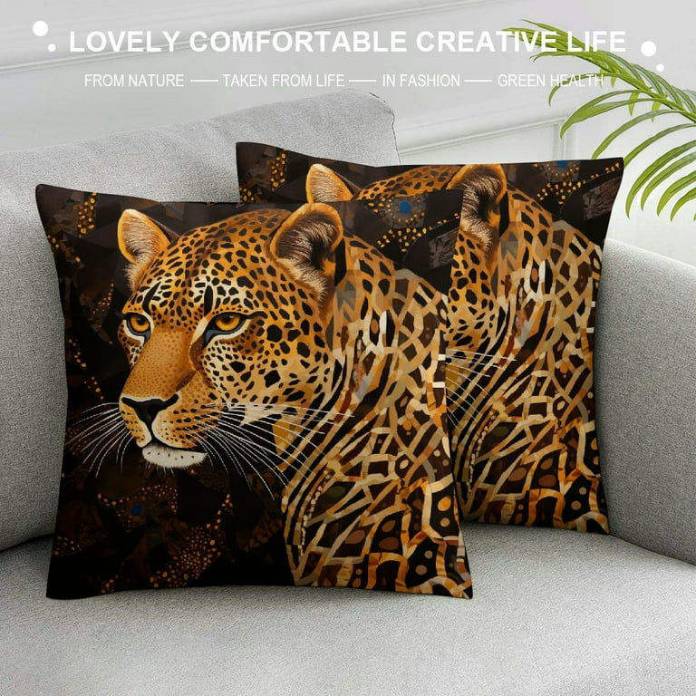 Cheetah Pillow Case ARISTURING Leopard Print Body Pillow Cover