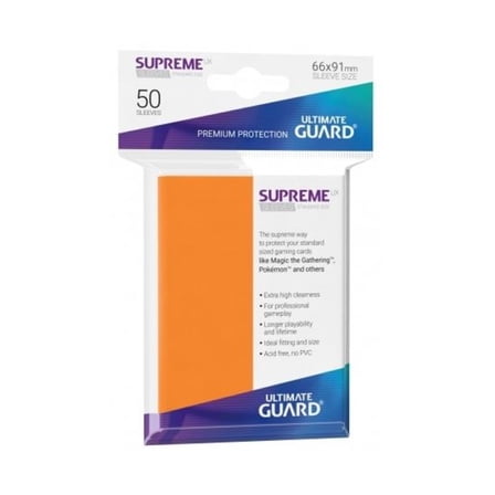 Ultimate Guard Supreme UX - Orange (50) New