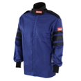 thumbnail image 2 of RaceQuip 111023RQP 110 Series Driving Jacket SFI 3.2A/1 Blue/Black Stripe Medium, 2 of 6