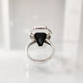 thumbnail image 7 of Coffin Shape Black Onyx Ring, Natural Black Onyx Ring, December Birthstone, Womens Ring, Coffin Ring, 925 Sterling Silver, Christmas, Handmade, Statement Jewelry, Coffin Shape Gemstone Ring, 7 of 7