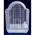 thumbnail image 1 of Shell Top Bird Cage in White, 1 of 1