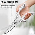 thumbnail image 5 of Poultry Shears, Plys Kitchen Scissors Heavy Duty Kitchen Shears for Food All Purpose Cooking Scissors, Silver Handle, 5 of 6