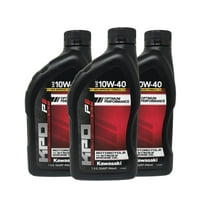 Kawasaki Genuine OEM KPO Motorcycle 10W-40 Oil Quart K61021-101-01Q - 3 Pack