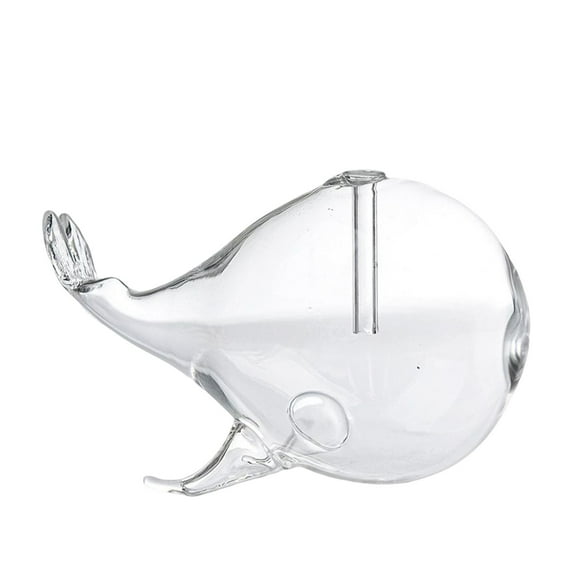 Lámpara de aceite moderna en forma de ballena, artesanías, velas de cristal delicadas, románticas para regalo de cumpleaños, hogar, inauguración de la Zulema Lampara de aceite