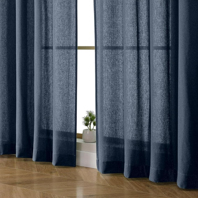sasyxdc Colin Sage Green Curtains 72 Inches Long for Bedroom Living Room Light Filtering Soft Linen Textured Semi Sheer Rustic Style Door Curtain Modern Rod Pocket Drapes 2 Panels 42x