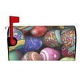 thumbnail image 2 of Daiia Easter Eggs1 Mailbox Cover , Magnetic Welcome Mailbox Wraps Post Letter Box Cover for Garden Yard Home Decor-25.5x21 in, 2 of 9