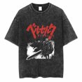 thumbnail image 3 of Camiseta con estampado Berserk para hombre, la más vendida de Amazon, estilo vintage, ropa de calle, anime, hip hop, cuello redondo, 3 of 5