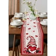 thumbnail image 3 of Valentine'S Day Love Romantic Dwarf Table Runners for Dining Room Coffee Home Decor Tablecloth Table Cover, 3 of 5