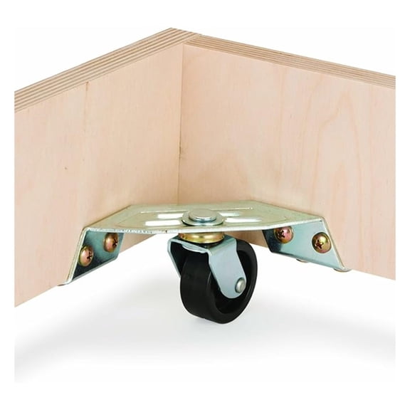 Corner Caster Set of 4 Holds 290 Lbs