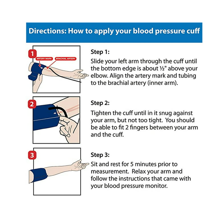 Microlife USA  Wide-Range Blood Pressure Cuff, Fits Upper Arms 8.7”-16.5″
