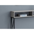 thumbnail image 2 of Contemporary Home Living 47.25" Gray and Black Contemporary Rectangular Console Table, 2 of 4