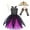 Purple, variant on YOUSNH Girl Shaggy Dress Children Dress up Sea Witch Halloween Dresses for Girls Purple 5-6 Years
