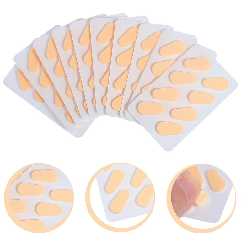  HEALLILY 30 Pcs Silicone Glasses Nose Pads Nerd Wax