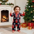 thumbnail image 2 of Family Matching Sleepwear Set, Superhero Printed Long Sleeve Pajamas for Christmas Party, 2 of 4