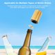 thumbnail image 4 of Abridor de botellas automático, abridor de botellas de cerveza, abridor de botellas magnético de ABS dorado, abridor de botellas de vino, cerveza, refresco, regalo de cerveza para hombres, día del padre, mujeres, accesorios de cocina JM, 4 of 5