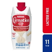 Nestle Carnation Lactose Free Evaporated Milk, 2 Tbsp. (30mL) per Serving, 11 Servings, 11 fl oz