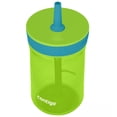 thumbnail image 3 of Contigo Kid's 14 oz. Leighton Tumbler with Straw - Cool Lime/Juniper, 3 of 4