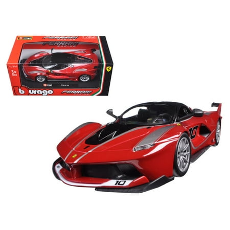 Novitec Ferrari - Ferrari Racing FXX-K #10 Red 1/24 Diecast Model Car by Bburago