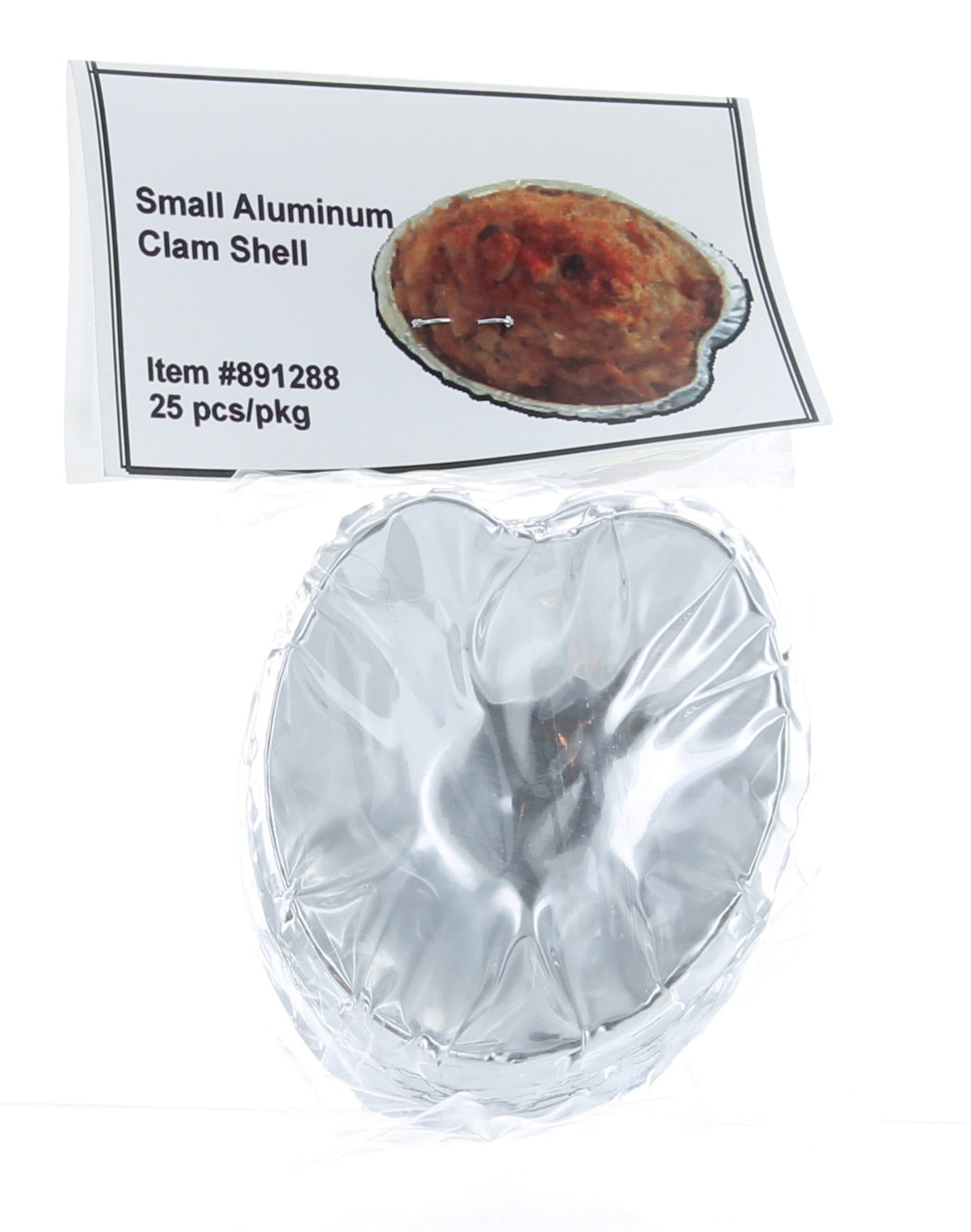 Royal Paper Aluminum Foil Clam Food Shells Small or Large 25/50/75/100 