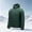 Green Coats for Men, variant on Mens Lightweight Packable Hooded Down Puffer Jacket Horizontal Quilt Full Zip Side Pocket Thin Warm Outerwear for Travel Outdoor Cold Weather Black XXXXL