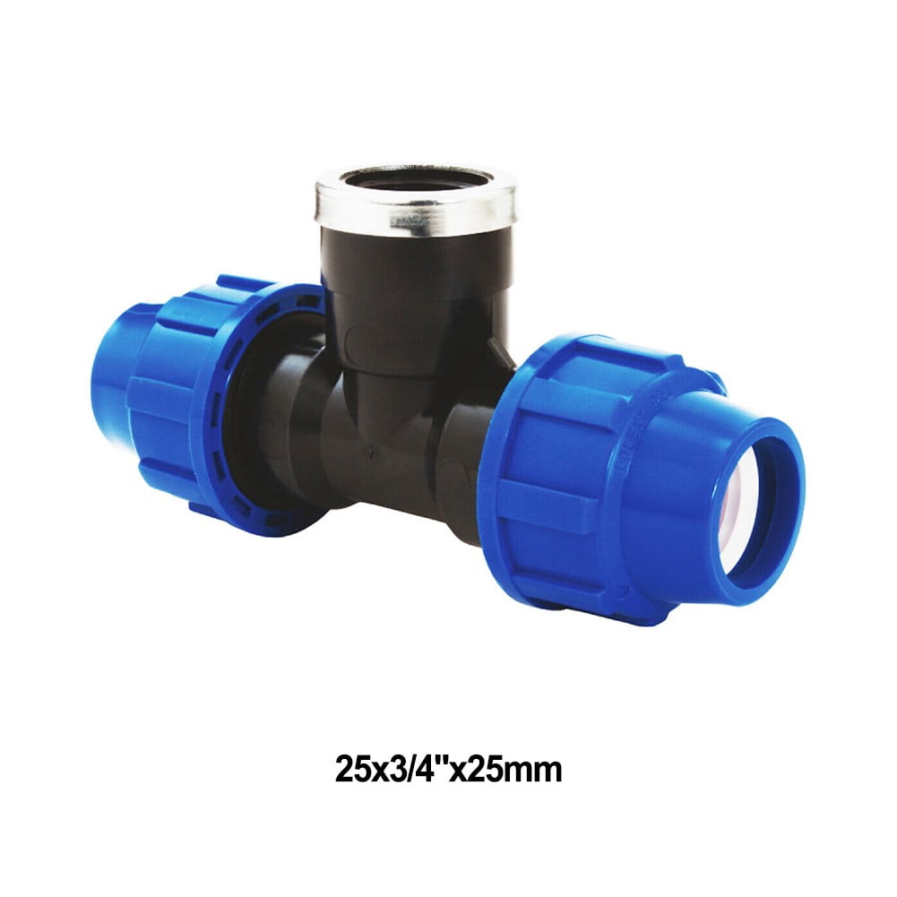 PP Fitting Screw Joint PE Pipe Drinking Water Clamp Connector Female Thread