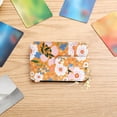thumbnail image 4 of Hearth & Gear Vertical Zipper Card Holder Keychain Slim Bifold Wallet With Secure Pocket And Metal Hook For Easy Carry, 4 of 4