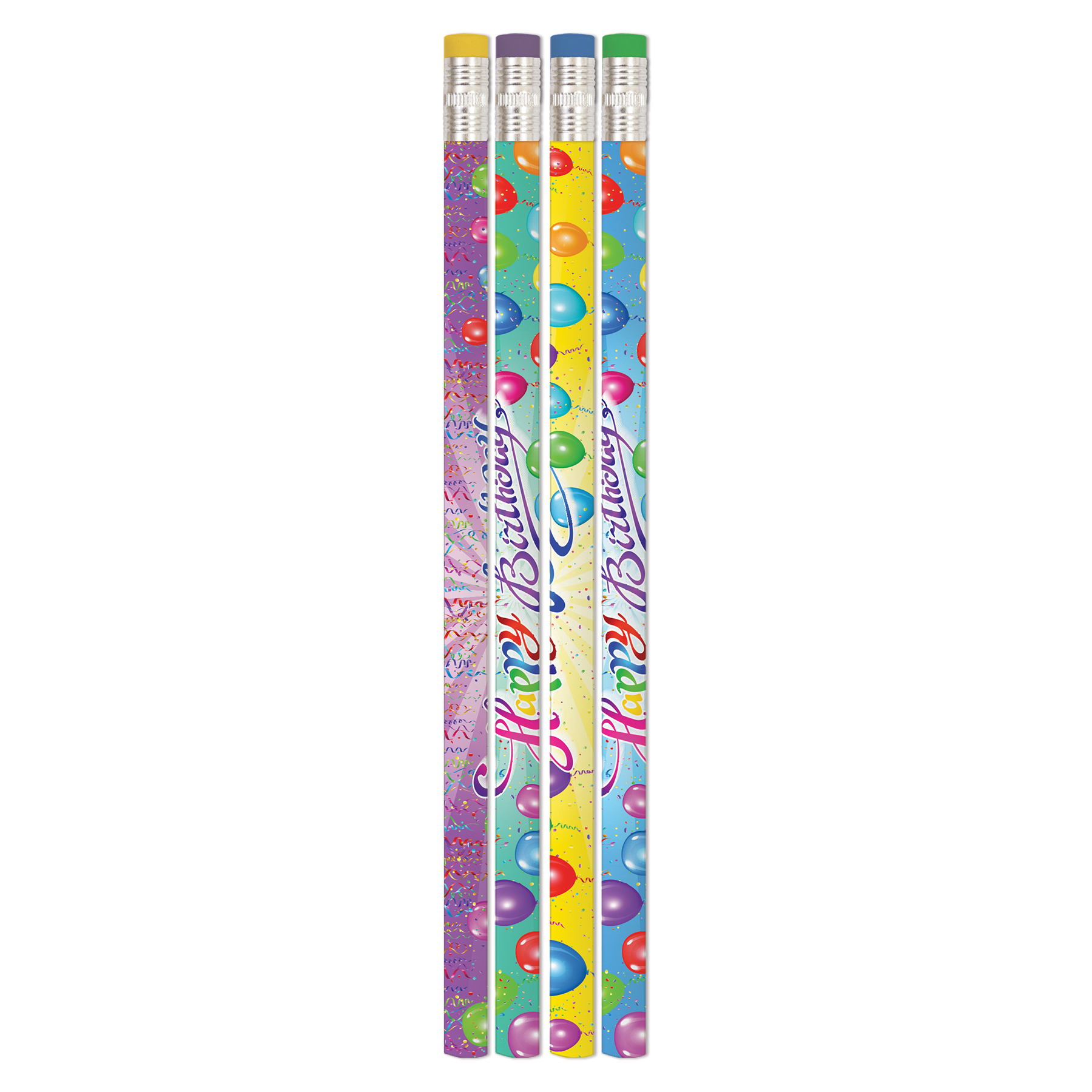 Musgrave Pencil Company Happy Birthday Rainbow Pencil, Box of 144