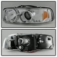 thumbnail image 3 of For 00-06 GMC Yukon XL/SLT Sonar Halo Projector Headlights YD-PRO-CDE00-HL-C, 3 of 3