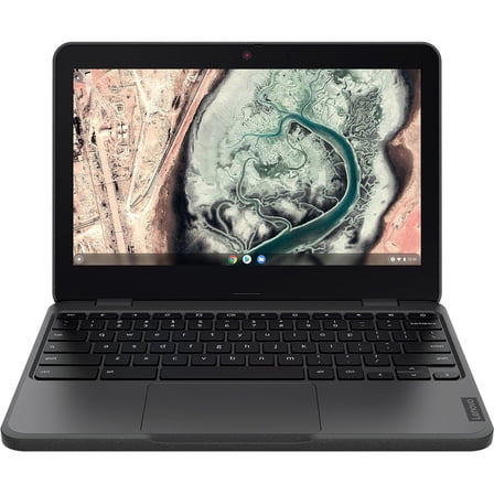 Lenovo 100e Chromebook Gen 3 11.6" HD Laptop, Intel Celeron N4500 1.1GHz, 4GB RAM, 32GB eMMC, ChromeOS, Gray