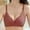 33-Red, variant on YWDJ Push up Bras for Women Bras Size Small Wirefree Sleep Bras Adjustable Straps Full Coverage Wrap Comfy Bras Padded Comfortable Bras Solid Lounge Bras Black L
