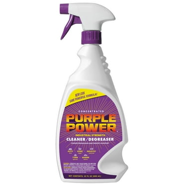 Purple Power Concentrated Industrial Cleaner/Degreaser, 32 oz, Gel, Floor use,