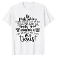 thumbnail image 2 of Let Me Tell You Bout My Jesus Shirt Women Vintage Bible Christian Lovers T-Shirt White 2X-Large, 2 of 5