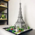 thumbnail image 4 of Sabía que se podía construir en 3 tamaños, elegir la Torre Eiffel de París, micro minibloques de construcción, juguete coleccionable, orgullo de Francia, decoración y regalo digno, 4 of 5