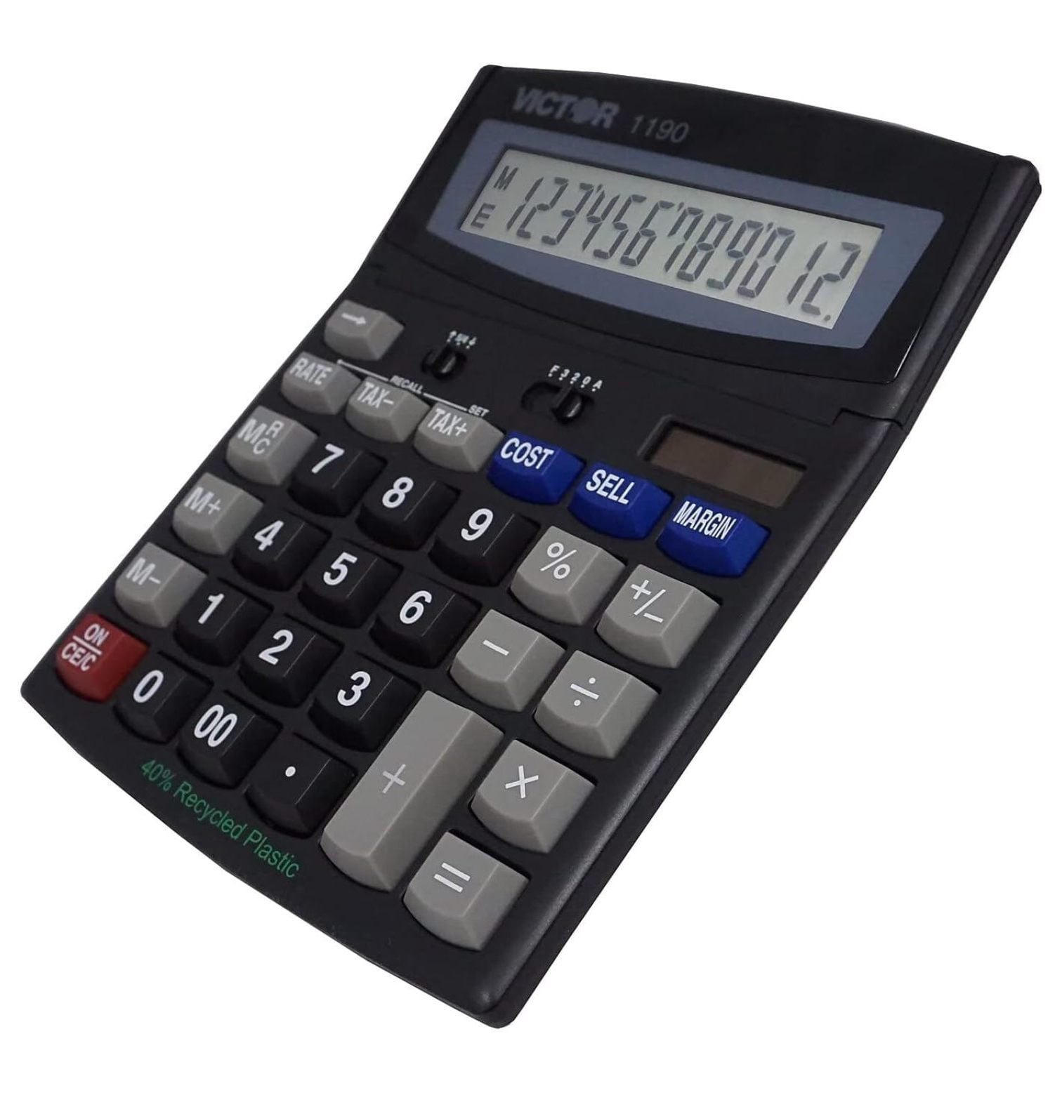 1190 1190 Executive Desktop Calculator, 12-Digit LCD