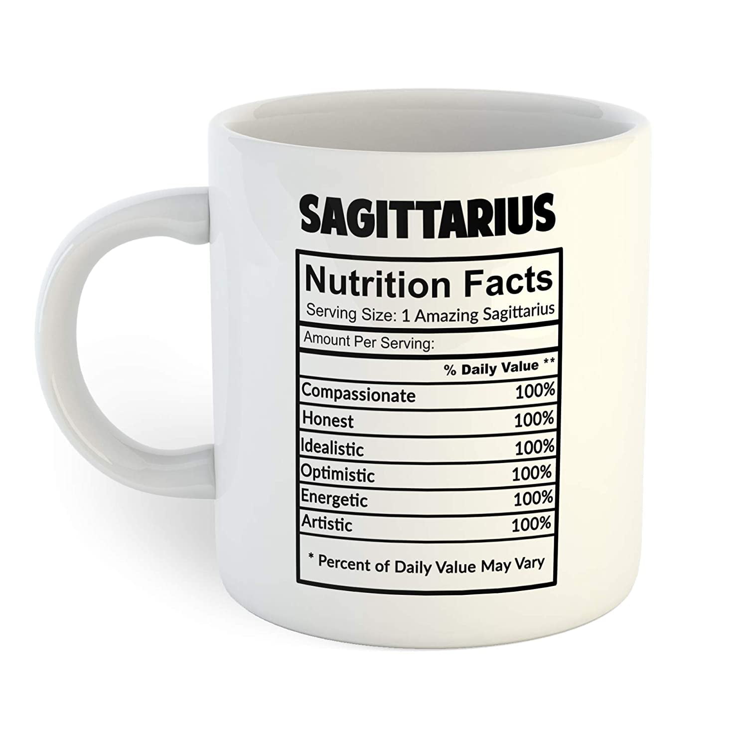 MECHANIC Nutrition Facts EXTRA LARGE COFFEE MUG CUP 15 oz