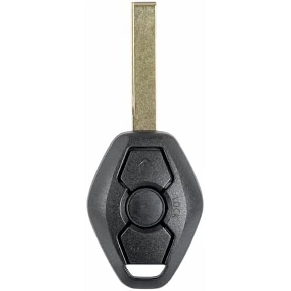 Key Fob Replacement for BMW 3 5 6 7 M X Z Series - 325 330 318 525 530 540 E38 E39 E46 M5 X3 X5 ID44 Chip EWS System Remote Control, LX8FZV 6955750, 3 Btn