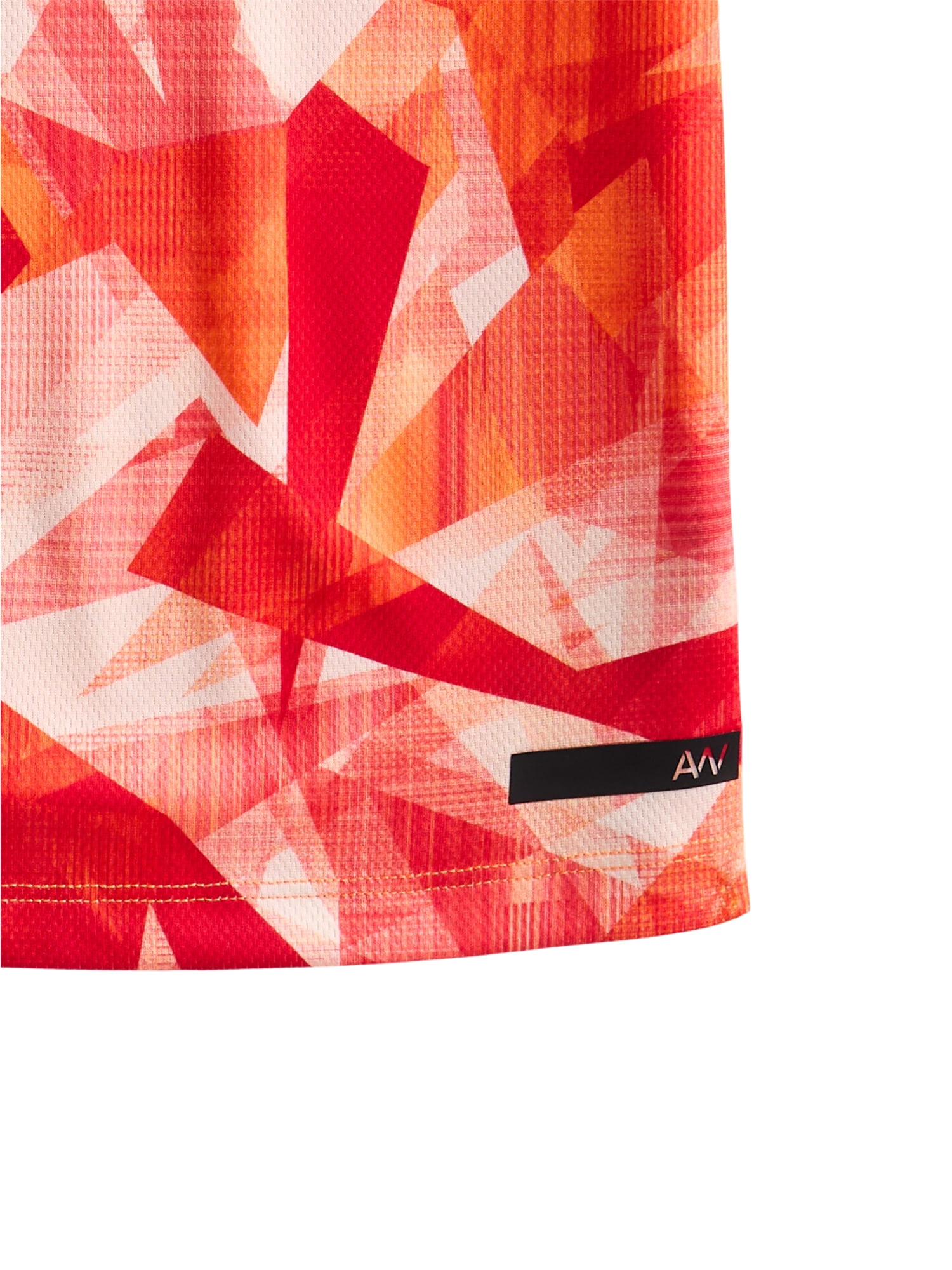 Athletic Works Boys' Print Performance Tee with Short Sleeves, Sizes 4-18 & Husky