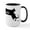 White/Black Inside, variant on CafePress - Massachusetts Made - 15 oz Ceramic Large White Nolvety Mug