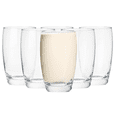 thumbnail image 1 of Juego De 6 Vasos De Vidrio 330 ml Borgonovo Aurelia, 1 of 5