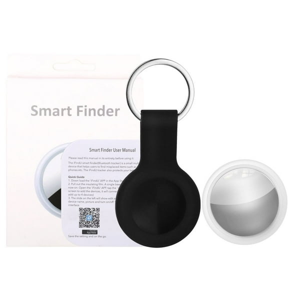 DEBGFS Airtags Smart Bluetooth Locator Tracker Anti-lost Device with Silicone Case